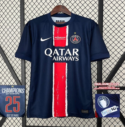 2024/25 PSG Home Jersey Set – Includes Final Match Champion Edition